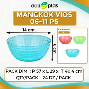 mangkok bulat plastik