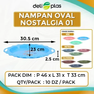 Nampan Oval Nostalgia 01