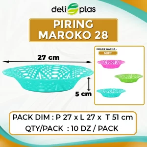 Piring Maroko 28