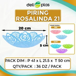 Piring Rosalinda 21