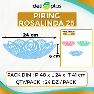 Piring Rosalinda 25