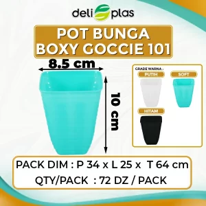 Pot Bunga Boxy Goccie 101