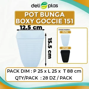 Pot Bunga Boxy Goccie 151