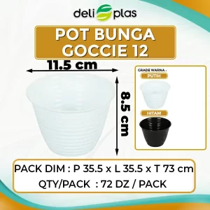 Pot Bunga Goccie 12