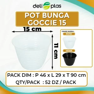 Pot Bunga Goccie 15