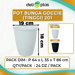 Pot Bunga Goccie (Tinggi) 201