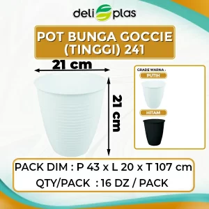 Pot Bunga Goccie (Tinggi) 241