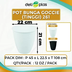 Pot Bunga Goccie (Tinggi) 261