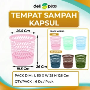 Tempat Sampah Kapsul