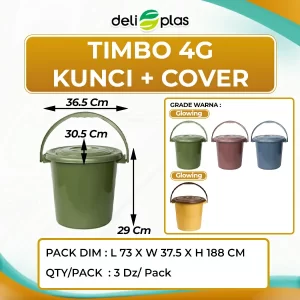 Timbo 4G Kunci + Cover