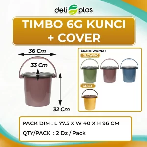 Timbo 6G Kunci + Cover