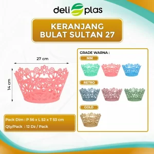 keranjang buah plastik