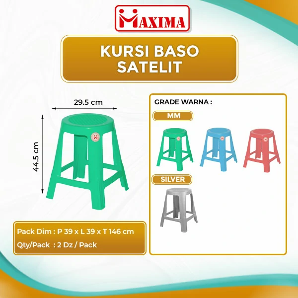 kursi bakso plastik