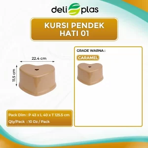 Kursi Pendek Hati 01