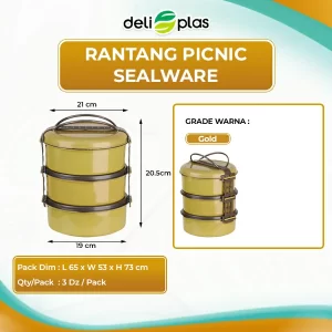 rantang plastik susun 3