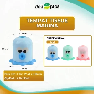 Tempat Tissue Bulat Marina