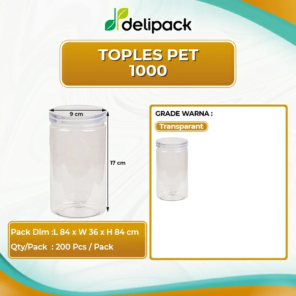 toples tabung 1000ml
