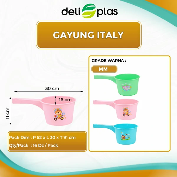 gayung mandi plastik