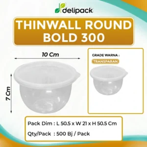 thinwall bulat kecil