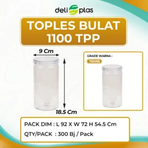 toples tabung plastik
