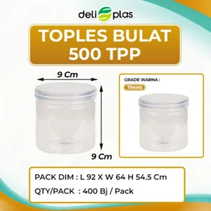 toples plastik kemasan