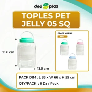 Toples PET Jelly 05 SQ
