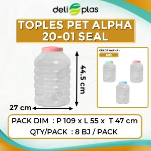 Toples PET Alpha 20-01 Seal