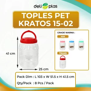 Toples PET Kratos 15-02