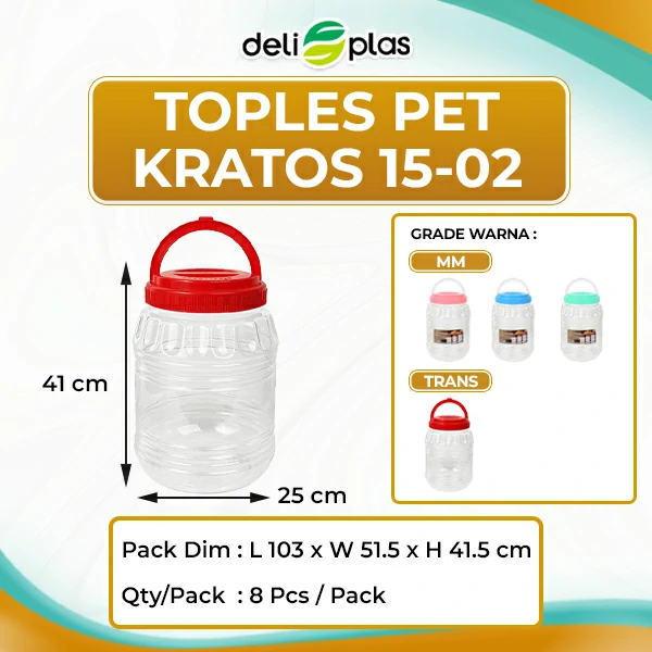 Toples PET Kratos 15-02